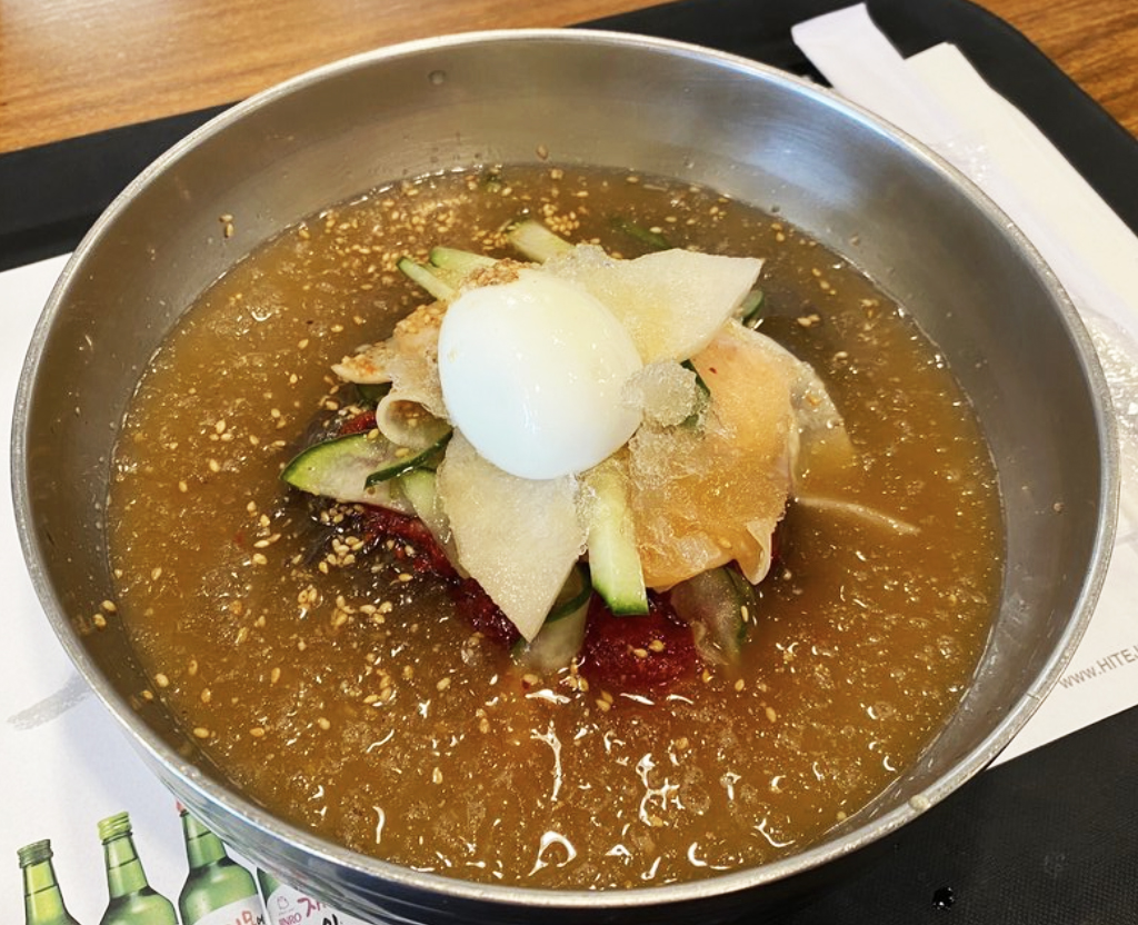 A dish of cold noodles from U Chun.